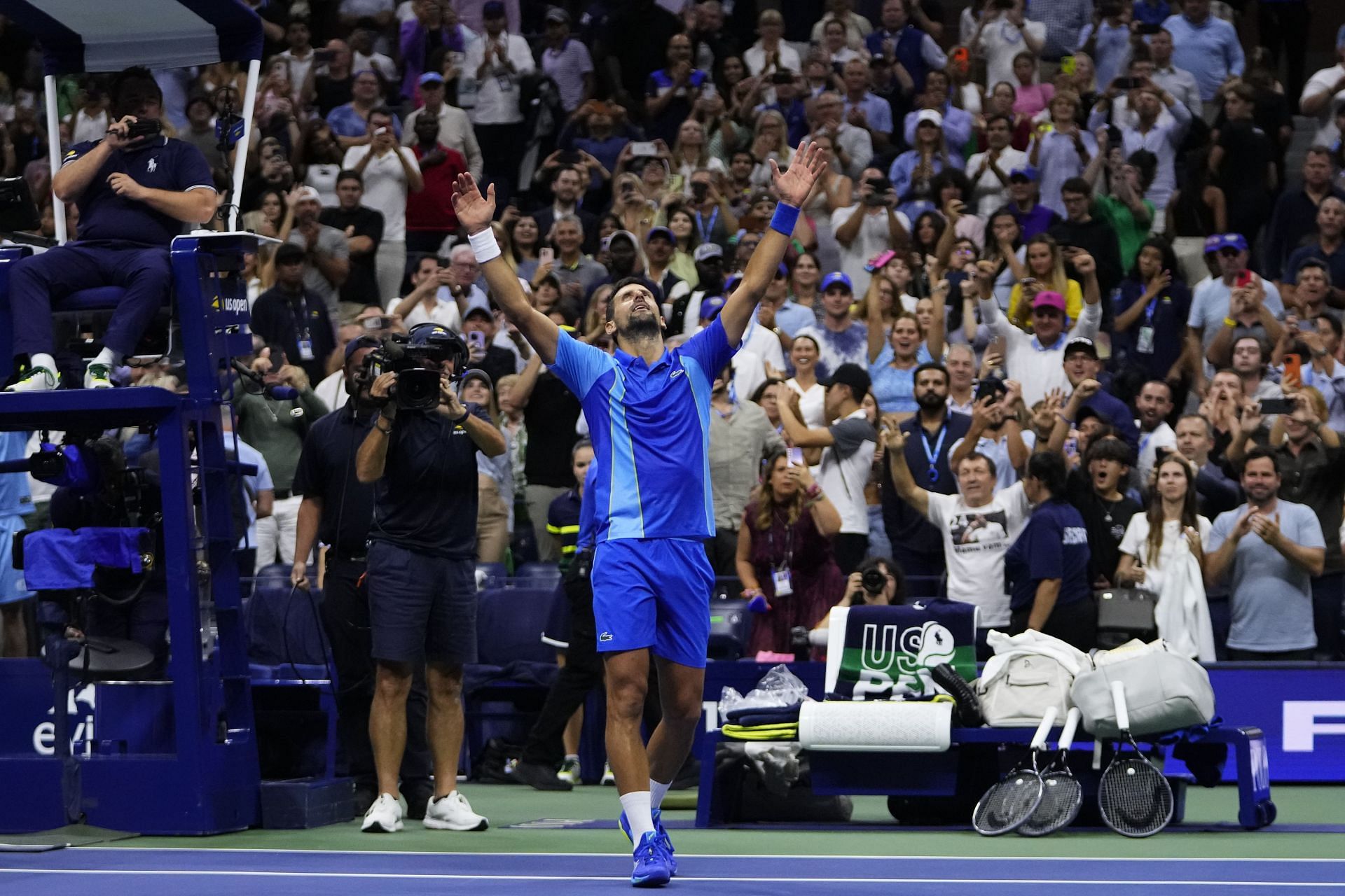 US Open Tennis Novak Djokovic